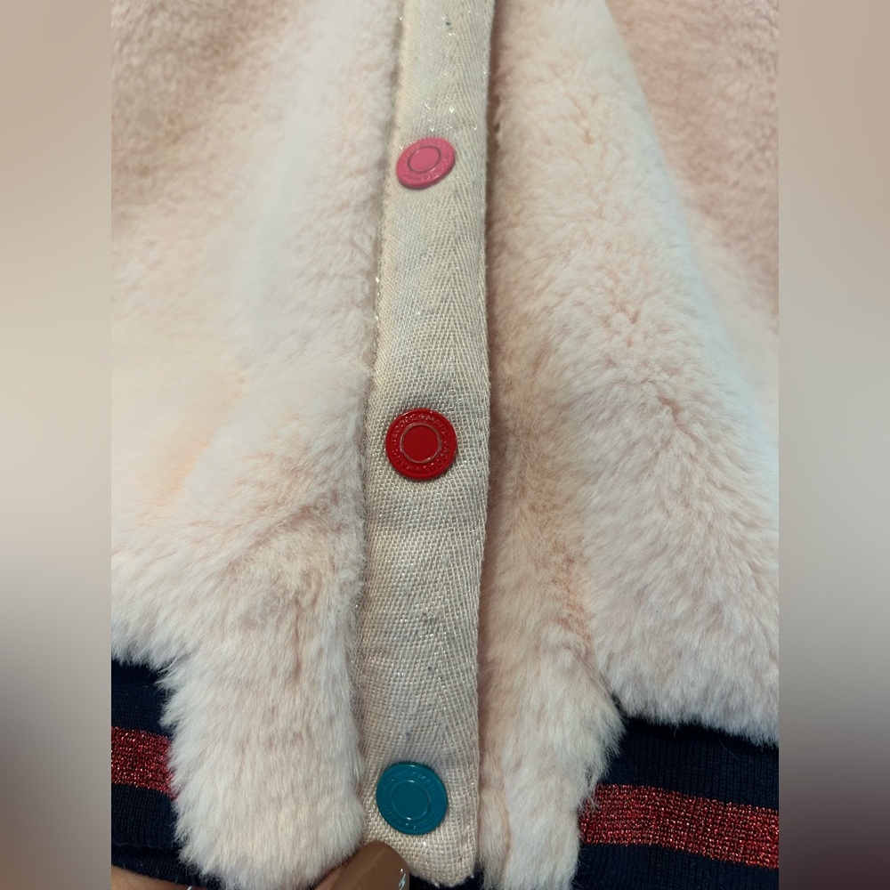 LITTLE MARC JACOBS FURRY PUFFER JACKET 8Y - Picture 5 of 9
